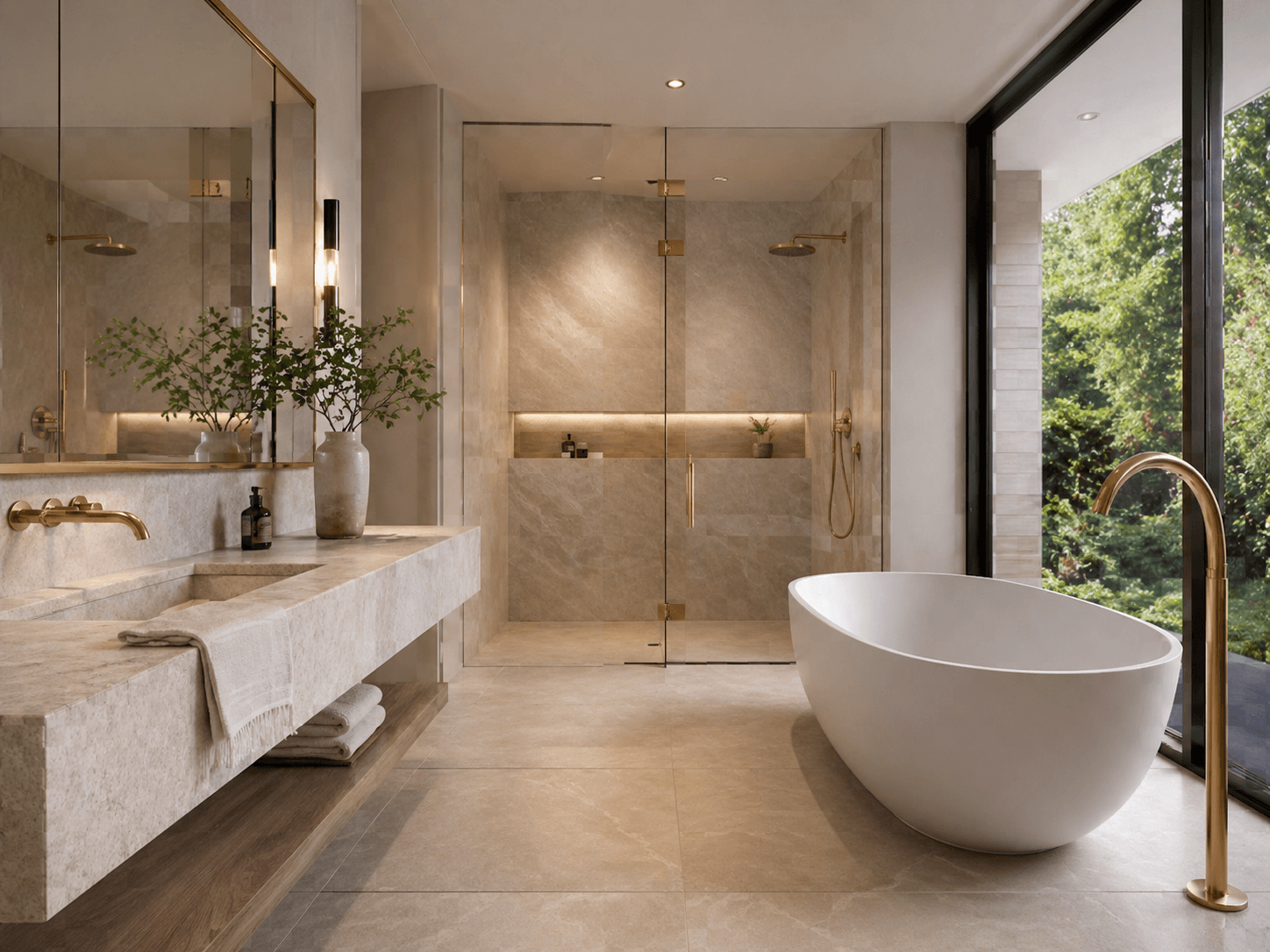 Builda bathroom detailing